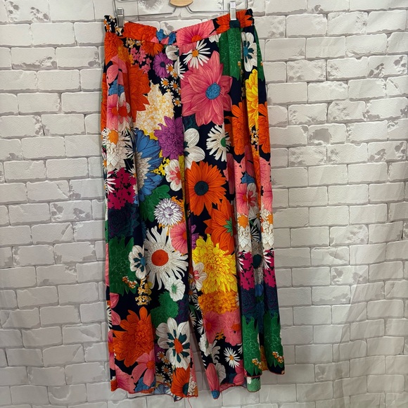 Floral Maxi Wide Leg Pants - Picture 4 of 7